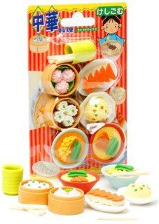 Iwako Eraser Set Chinese Food Toys & Games
