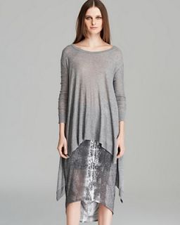 DKNY Pure Trapeze Side Slit Pullover's