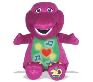Barney 20th Anniversary Singing Barney with Light Up Tummy —
