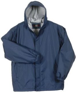 Dunbrooke Legacy Coat   Nylon Hooded Jacket with Sweatshirt Lining. 9516   XXXXX Large   Dark Navy at  Mens Clothing store