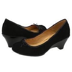 Softspots Women's Angela Black Suede Pumps/ Heels Softspots Heels