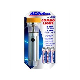 ACDelco AC343 LED Combo Lantern and Flashlight with 3AAA Batteries    