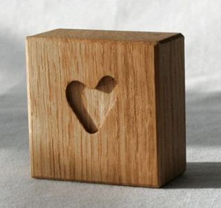 oak heart by lost and found @ mike jones furniture