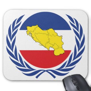 New facts Jugoslavija logo Mousepad