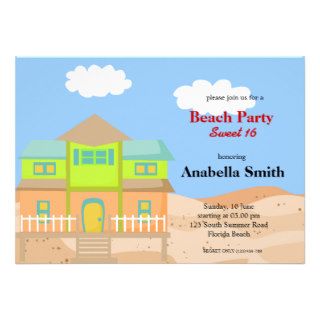 Beach Party Announcement