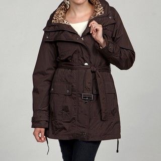 Hawke Women's 3 in 1 Quilted Zip front Hooded Jacket Hawke & Co. Coats
