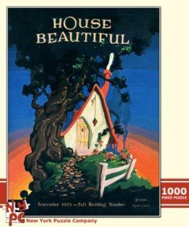 House Beautiful Fairy Tale Cottage 1000 Piece Jigsaw Puzzle Toys & Games