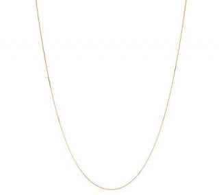 VicenzaGold 18 Solid Snake Chain Necklace 14K Gold, 1.3g —