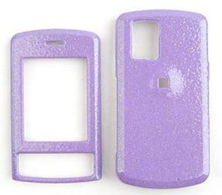 LG SHINE cu720   Rainbow Glitter Light Purple   Hard Case/Cover/Faceplate/Snap On/Housing/Protector Cell Phones & Accessories