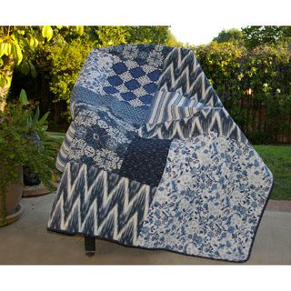 Santorini Quilted Throw Throws