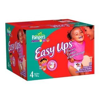 Pampers Easy Ups Trainers for Girls, Size 4, 88 Count Health & Personal Care