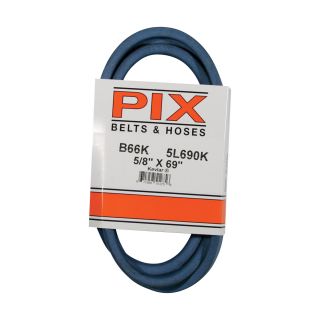 PIX Blue Kevlar V-Belt with Kevlar Cord — 69in.L x 5/8in.W, Model# B66K/5L690K  Belts   Pulleys