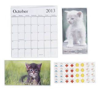 2013   2014 Kitties Pocket Planners   Stationery & Calendars  Wall Calendars 