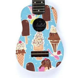 ice cream ukulele by the ukulele workshop