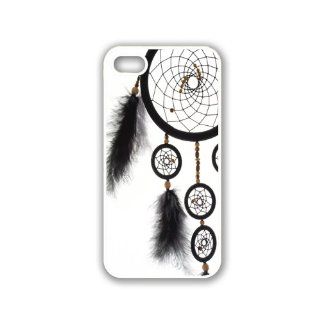 Dream Catcher Black & White Design iPhone 5 Case White   Fits iPhone 5 Cell Phones & Accessories