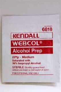 Kendall Webcol Alcohol prep Case Pack 1000 Health & Personal Care