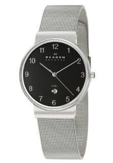Skagen Mesh Men's Quartz Watch O355LSSBA at  Men's Watch store.