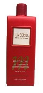 Umberto Beverly Hills M Moisturizing Dry Coarse Hair Shampoo, Color Protecting With UV Filter, Professional Series, 12 Fl Oz/ 355 mL  Beauty