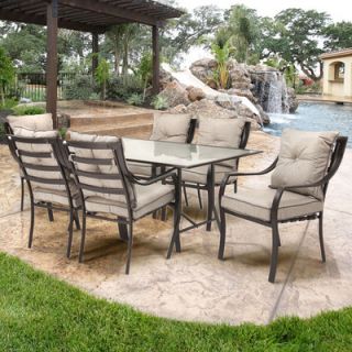 Hanover Outdoor Lavallette 7 Piece Outdoor Dining Set