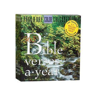 365 Bible Verses A Year Page A Day Calendar 2008 Workman Publishing 9780761145752 Books