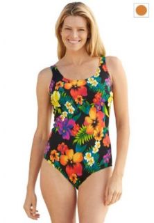 Swim 365 Women's Plus Size Swimsuit, perfect print maillot one piece