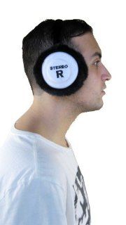 Headphone Ear Muffs Fuzzy Head Phone Stereo Disc Jockey Toys & Games