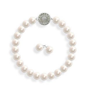 cherish vintage style pearl bracelet set by susie warner