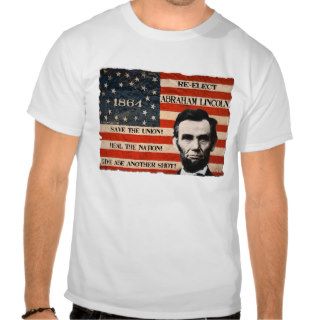 Abraham Lincoln 1864 Campaign T Shirt (Men's)