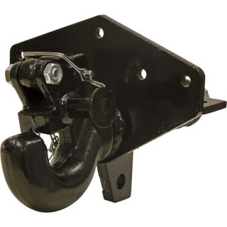 Buyers Forged Swivel-Type Pintle Hook — 15-Ton Capacity with Mounting Plate, Model# BP125A  Towing Hooks