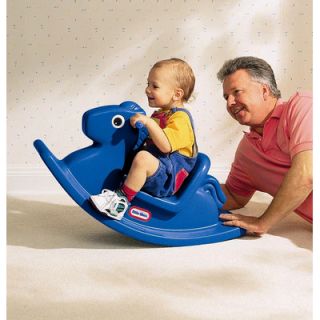 Little Tikes Open Box Price Rocking Horse in Primary Blue