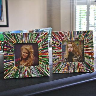 pair of recycled magazine frames by london garden trading