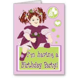 Birthday Party Invitation Card