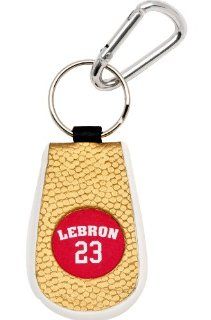 Lebron James Team Color Basketball Keychain  Sports Related Key Chains  Sports & Outdoors