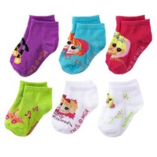 Lalaloopsy 6 pack Low Cut Socks   Toddler Girl's (2T 4T) Clothing