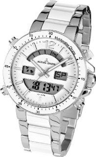 Jacques Lemans Men's 1 1714B Milano Sport Analog with Analog Digital Display and Ceramic Watch Watches