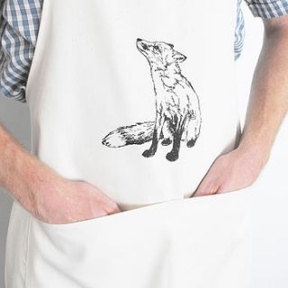 fox apron by whinberry & antler