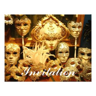 Venetian Carnival Masks Announcements
