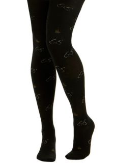 Hansel from Basel Make A Spectacle Tights  Mod Retro Vintage Tights