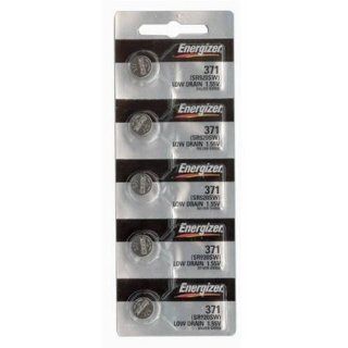 Energizer 370 Button Cell Silver Oxide SR920W Watch Battery Pack of 5 Batteries Watches