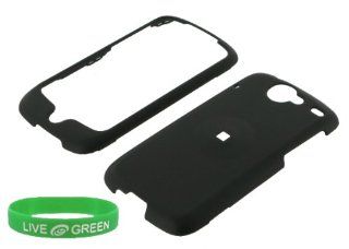 Black Rubberized Hard Case for HTC Google Nexus One Phone, T Mobile Cell Phones & Accessories