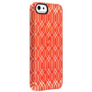 Uncommon LLC Orange Chain Clear Deflector Hard Case for iPhone 5/5S   Retail Packaging   Orange Cell Phones & Accessories