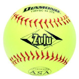 Diamond Sports 11RYSC 44 375 ASA Super Synthetic Optic Softball, Dozen  Slow Pitch Softballs  Sports & Outdoors