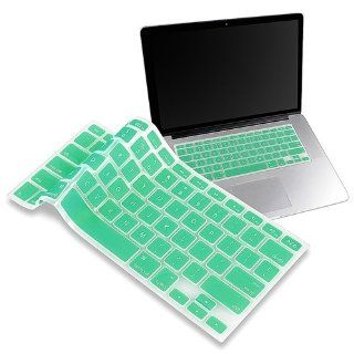 eForCity Silicone Keyboard Skin Shield compatible with Apple® MacBook® Pro 13 inch, Ocean Green Computers & Accessories