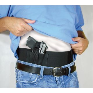 Waist Wrap Holster  with 2 Mag Pockets — Conceal and Carry with Safety and Ease — Medium  Holsters   Concealment
