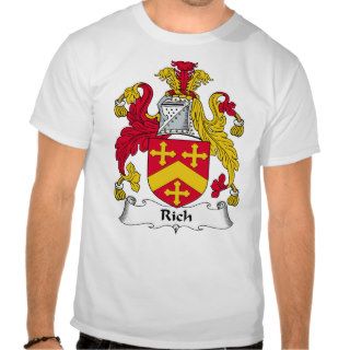 Rich Family Crest T shirt