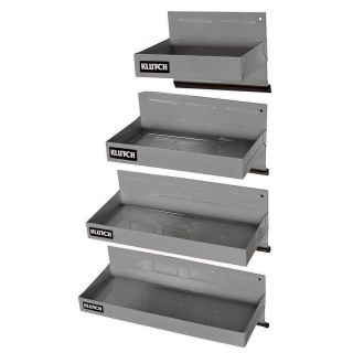 Klutch Magnetic Tool Trays — 4-Pc. Set  Tool Boxes