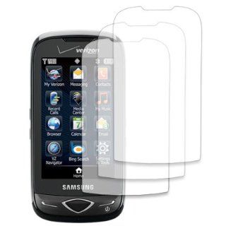 EMPIRE Samsung SCH U370 3 Pack of Invisible Screen Protectors Cell Phones & Accessories