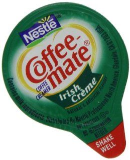 Coffee mate Coffee Creamer, Irish Creme Liquid Singles, 0.375 Ounce Creamers (Pack of 180)  Nondairy Coffee Creamers  Grocery & Gourmet Food