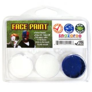 Blue and White Face Paint Kit Toys & Games