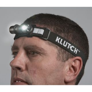 Klutch Avenger Headlamp — 3 Watt, 120 Lumens, Model# DFL-HL01  Flashlights